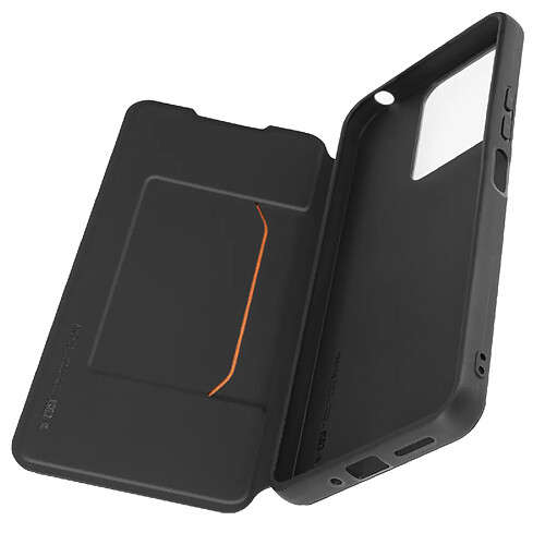 Made for Xiaomi Housse pour Redmi 13C et Poco M6 Porte-carte Dragonne Noir