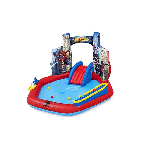 Aire de jeux gonflable spider-man 2,11 m x 2,06 m x 1,27 m - 98793 - BESTWAY