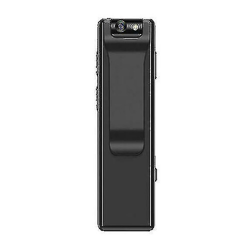 Chrono Mini caméra corporelle, caméscope de poche portable 1080P avec détection de clip/mouvement(Noir)