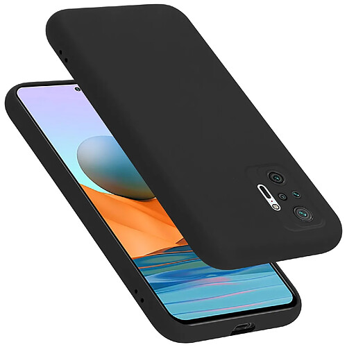 Cadorabo Coque Xiaomi RedMi NOTE 10 PRO Etui en Noir