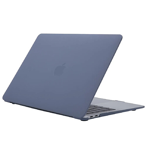 Wewoo Housse Coque Mac Étui de protection en plastique pour ordinateur portable de style crème MacBook Pro 13,3 pouces 2019 Gris