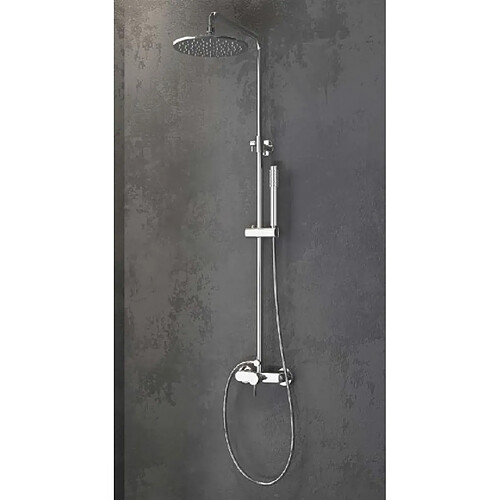 Karag Colonne de douche ARTEMIS avec douchette en chrome 119cm