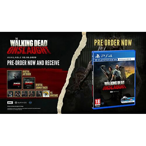 Just For Games The Walking Dead Onslaught Survivor Edition PS4