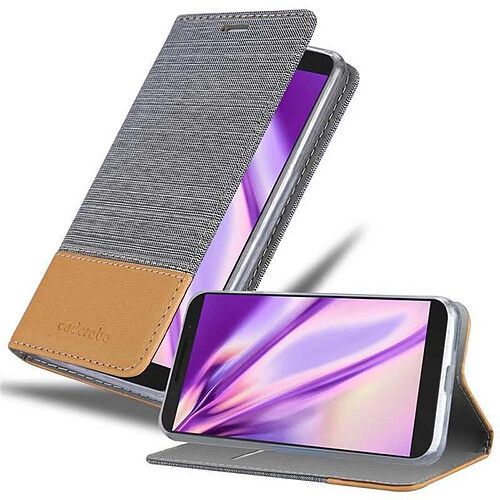 Cadorabo Coque Alcatel 3 2019 Etui en Gris