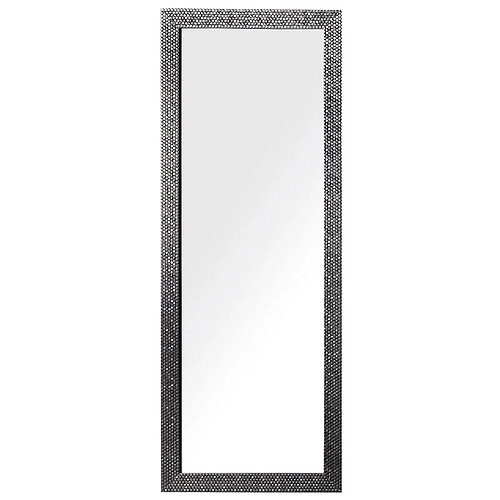 Beliani Miroir AJACCIO 130 cm Argenté