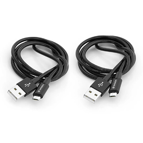 Verbatim 48874 câble USB 1 m USB 3.2 Gen 1 (3.1 Gen 1) Micro-USB A USB A Noir