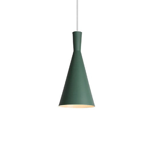 Stoex Lustre Minimaliste Nordique Vert Suspension Luminaire Rétro Suspension en Métal Plafonnier Moderne Intérieur