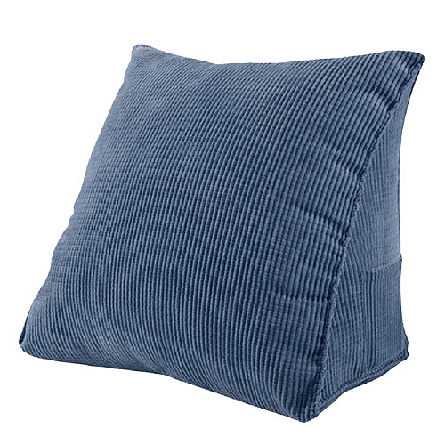 Triangulaire Taille Coussin Oreiller Bois Soutien Dorsal Pad Dossier S - Deep B