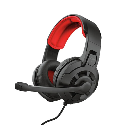 Trust Casque Gaming Multiplateforme GXT 411 Radius avec Microphone Réglable Noir