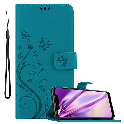 Cadorabo Coque Xiaomi Pocophone F1 Etui en Bleu