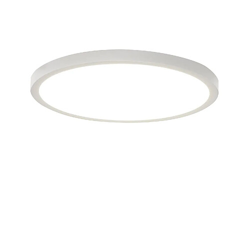 ZMH Plafonnier LED Round Flat 24W Modern Living Room