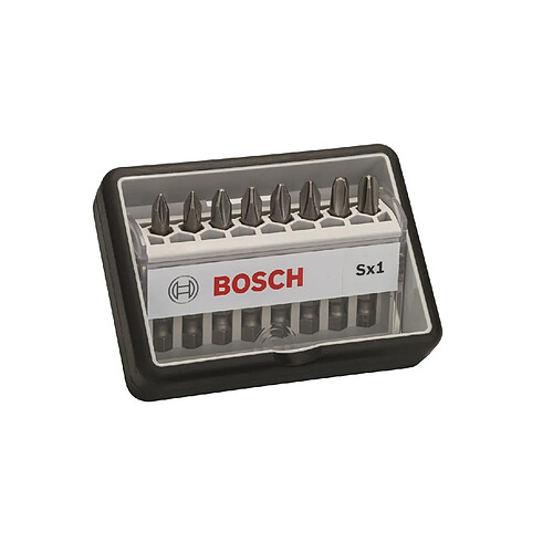 Bosch Set de 8 embouts de vissage Extra-dure Robust Line L 49 mm 2607002556