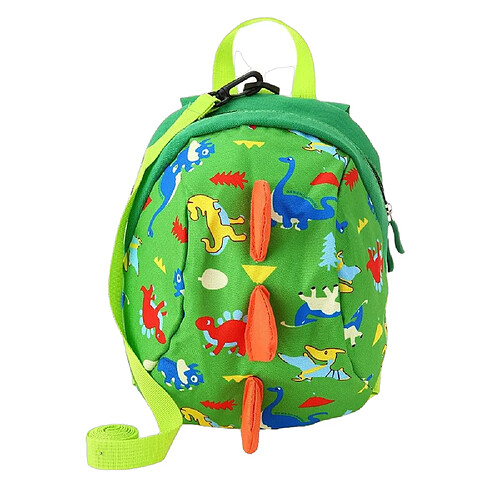 Justgreenbox Sacs d'école pour enfants Sac à dos de voyage dinosaure mignon en nylon