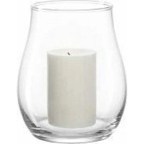 LEONARDO 010252 Bougeoir en Verre Transparent