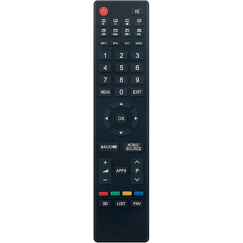 SANAG Nouveau Gcbltv61Ai-1 Telecommande De Remplacement Pour Chiq Tv Gcbltv61Ai Gcbltv61Ai Gcbltv61Ai 1-Ai Gc Bltv61A1 Led32D2200Ds Led40D1100Isx Led40D3000Isx Led50D3000Isx Uhd42C5600Isx2 Led32D2200H