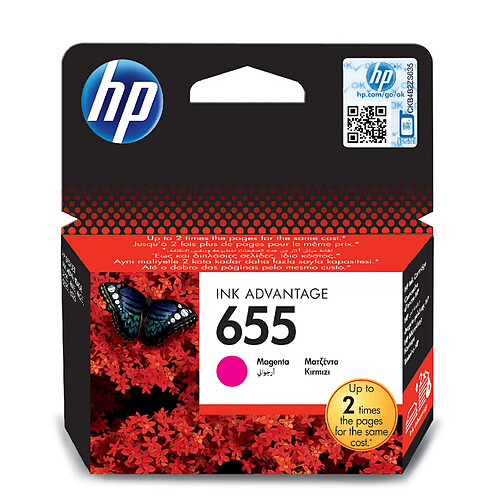 HP 655 Original Magenta 1 pièce(s)