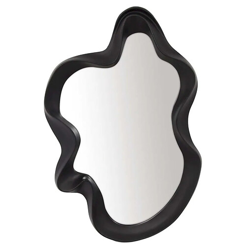 Drimmer Miroir vague en polyéthylène Optik noir.