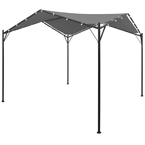 Maison Chic Tonnelle | Pergola 4 x 4 m Anthracite -GKD40667