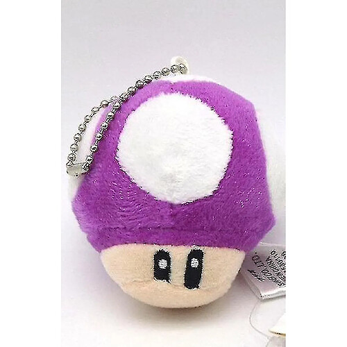 Universal Super Mario Peluche - Porte-clés (violet)