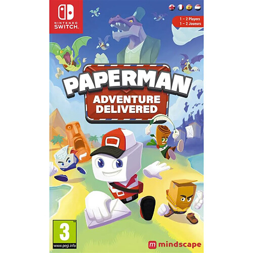 Just For Games Paperman Adventure Delivered Nintendo Switch