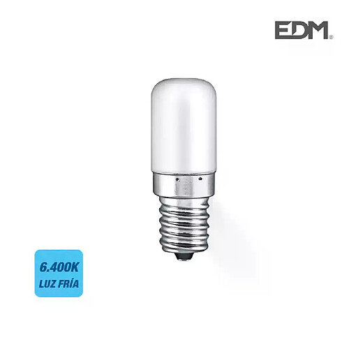 Edm Ampoule LED E14 1,8W équivalent à 14W - Blanc du Jour 6400K