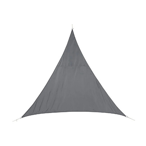 Hesperide Voile d'ombrage triangulaire Curacao - 3 x 3 x 3 m - Gris