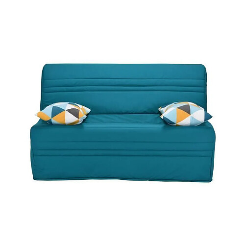 Joe Banquette BZ GEOMETRICO - Tissu turquoise - L 143 x P 101 x H 95 cm