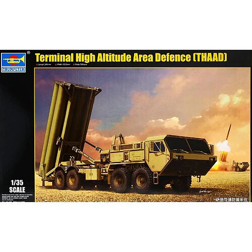 Trumpeter Maquette Camion Terminal High Altitude Area Defence (thaad)