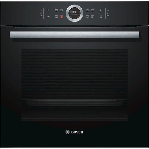 Four intégrable 71l 60cm a+ pyrolyse noir - hbg675bb1 - BOSCH