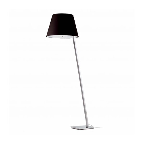 faro Lampadaire noir Moma 1 ampoule