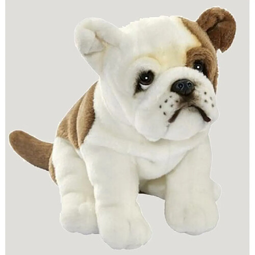 Anima Peluche bulldog francais assis 30cm