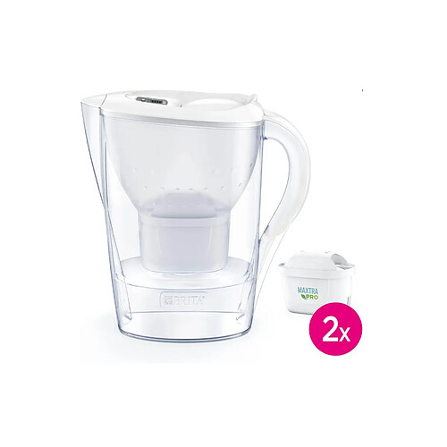 Carafe filtrante 2.4l avec cartouche maxtra pro - 1051133 - BRITA