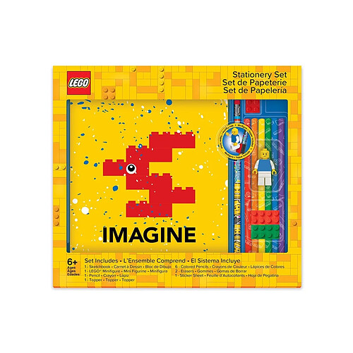 Joy Toy LEGO - Set de papeterie Imagine