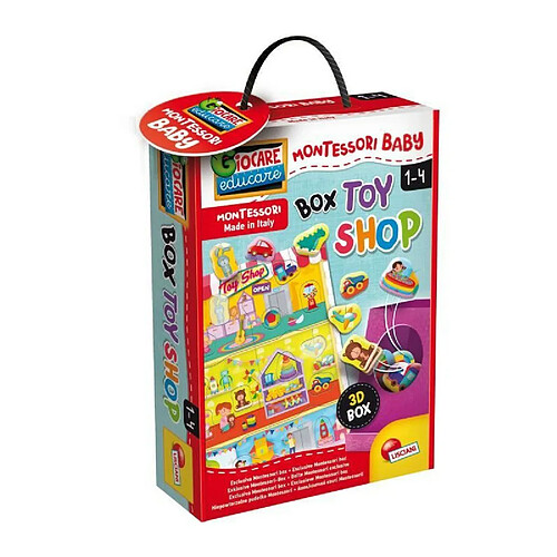 Lisciani Giochi Box Toy Shop - jeux d'apprentissage - basé sur la méthode Montessori - LISCIANI