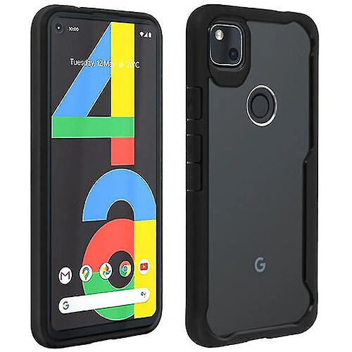 Universal Cas transparent compatible avec Google Pixel 4A, Pixel 4A 5G, Pixel 5