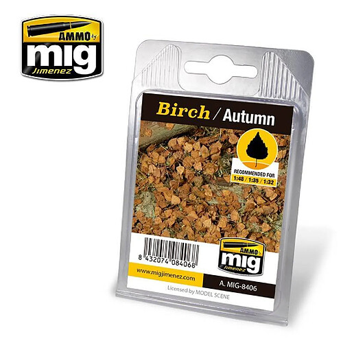 Mig Jimenez Ammo Birch - Autumn - Décor Modélisme