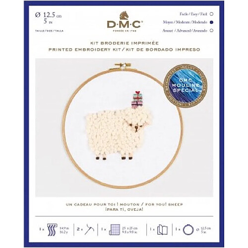 Dmc Broderie Un Cadeau pour toi Mouton