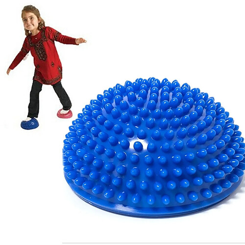 Wewoo Hémisphère Équilibre Pas à Durian Épi Boule De Massage Intégration Sensorielle Des Jeux Extérieur En Plein Air Jouets Pour Enfants Bleu