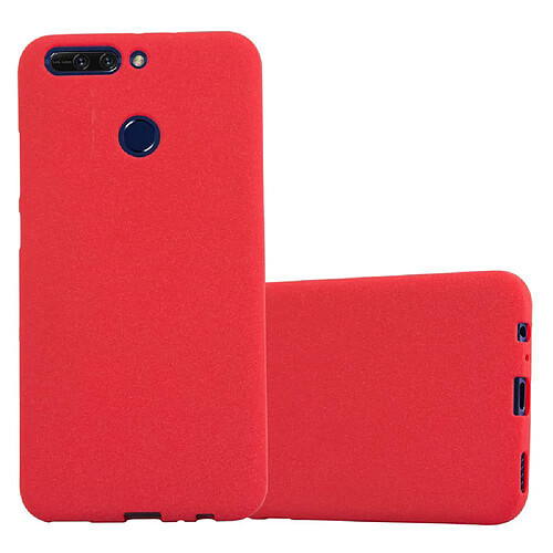 Cadorabo Coque Honor 8 PRO Etui en Rouge