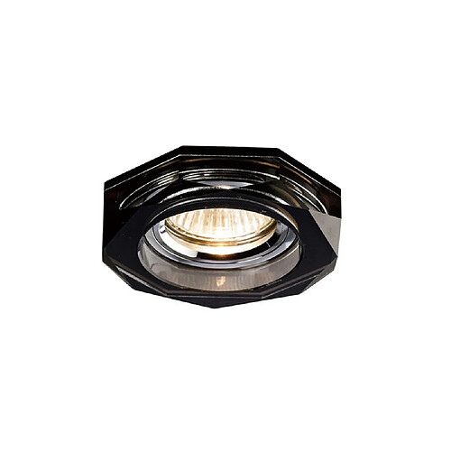 Inspired Downlight encastré avec jante hexagonale profonde uniquement noir, nécessite 100035310 pour compléter l'article