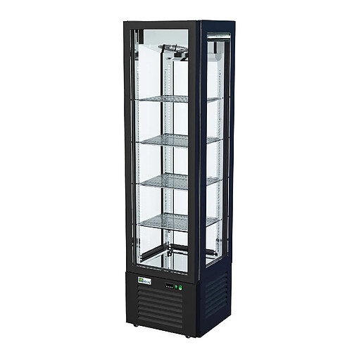 AFI COLLIN LUCY? Vitrine Réfrigérée 4 Faces Vitrées avec Eclairage LED - 600 L - AFI Collin Lucy