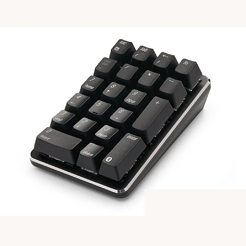 Universal 21 Clavier numérique mécanique sans fil Bluetooth pour ordinateurs portables, tablettes, arbres mécaniques Cherry