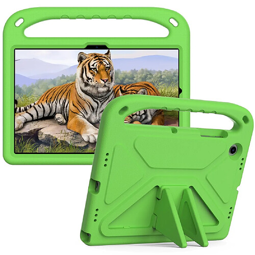 Coque en TPU anti-rayures avec béquille vert pour Samsung Galaxy Tab A8 10.5 (2021)