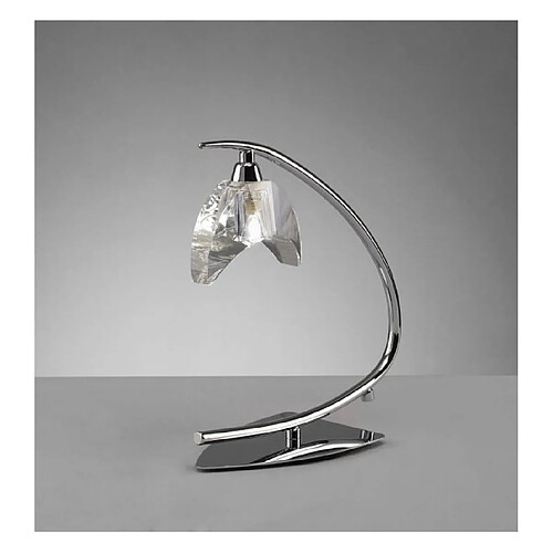 Luminaire Center Lampe de Table Eclipse 1 Ampoule G9 Small, chrome poli