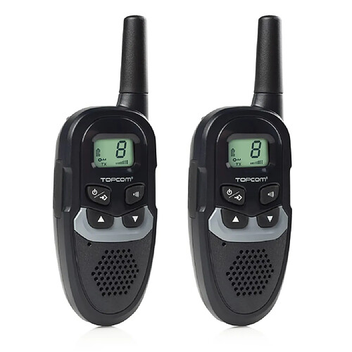 Topcom Talkie-walkie 446 MHz Noir 2 pcs