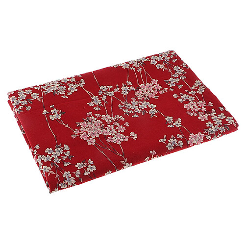 Coton de Kimono de fleur de prunier Kimono coton coudre à coudre artisanat 100x140cm rouge