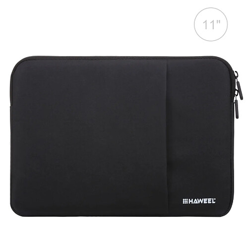 Wewoo [UAE Stock] Sac de transport pour MacBook, Samsung, Lenovo, Sony, DELL Alienware, CHUWI, ASUS, HP, Ordinateurs portables 11 pouces et moins (Noir)