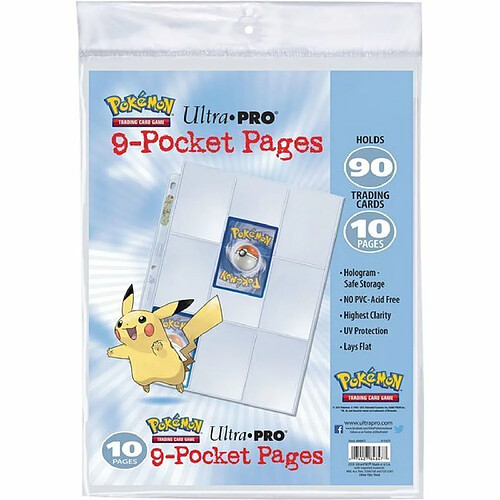 Ludendo POKEMON 10 FEUILLES DE CLASSEUR PIKAC