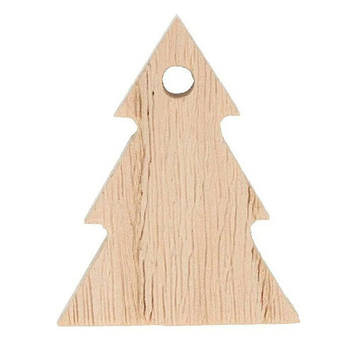 Artemio Guirlande 10 sapins en bois 5 cm