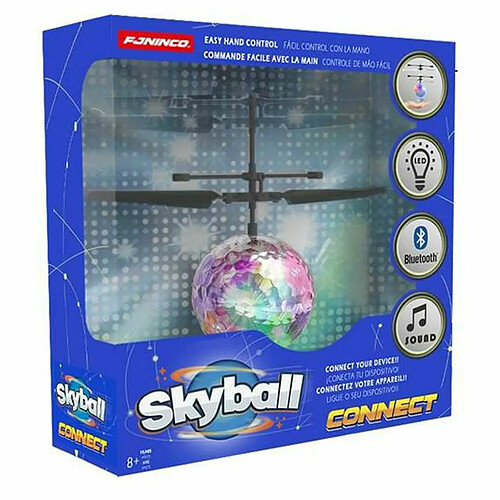 Ballon Ninco Skyball Connect Jouet volant 12 x 14 x 5,5 cm